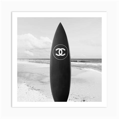 chanel surfboard print.